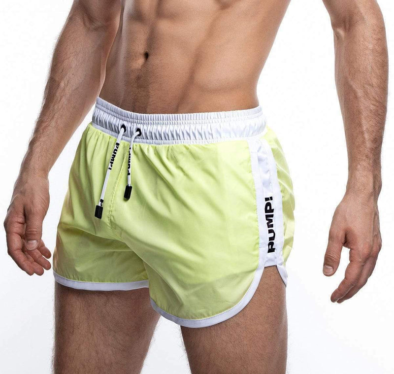 PUMP! Swimwear Beach Boy Quick Dry Swim-Short Lime 13004 PU10