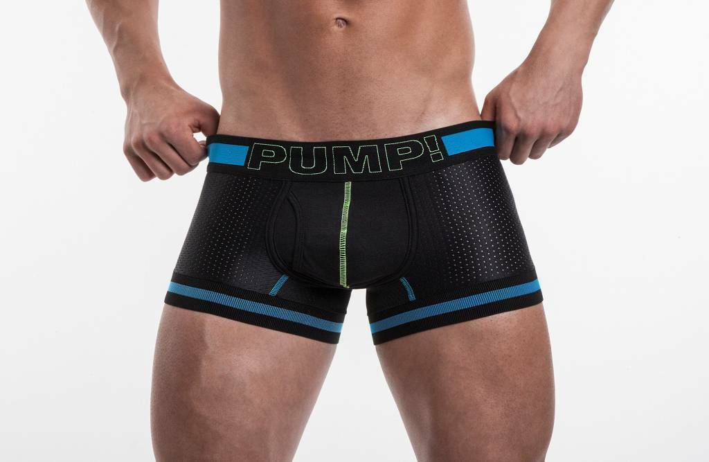 PUMP! PUMP! TouchDown Sonic Boxer Full Mesh Underpants Gym SportWear 11049 T5