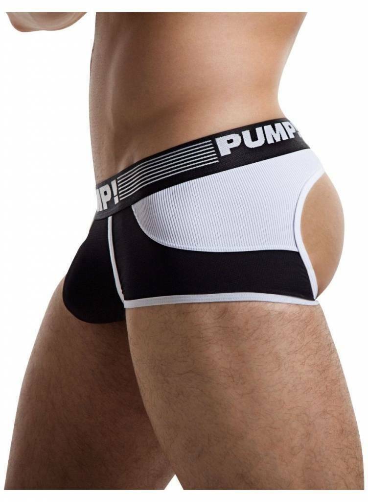PUMP! Jock Access Trunk Bottomless Boxer Backless Jockstrap Black 15032 5