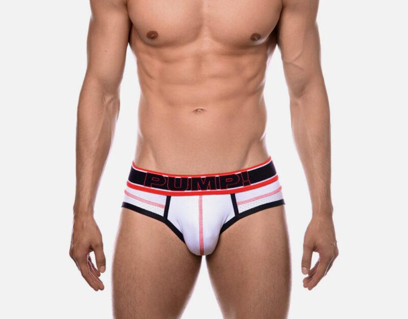 PUMP! Reflex Brief Hybrid Mesh Cotton Briefs Flexible Waistband 12036 70
