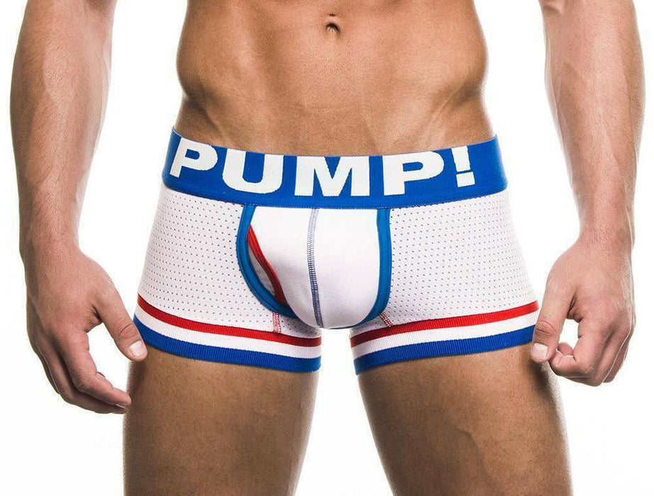 PUMP ! Touchdown Patriot Boxer Blanc Gym Sportswear 11020 P35