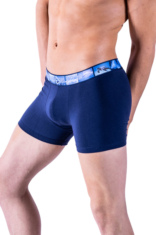 Punto Blanco Boxer Sky Clouds Soft Organic Cotton Boxer Navy 3386 9