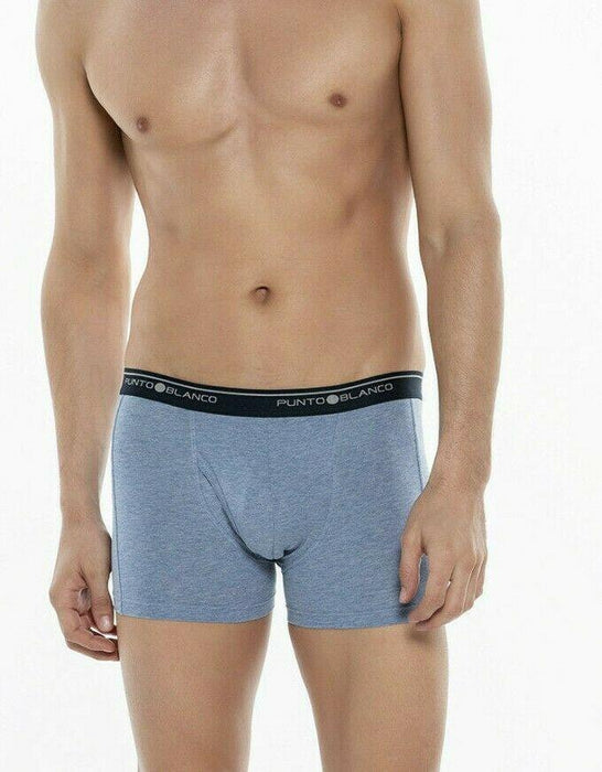 Trio Pack Punto Blanco Basix Open Fly Boxers 3393-893 Tab
