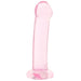 RealRock 7 Inch Thick Tip Dildo in Pink