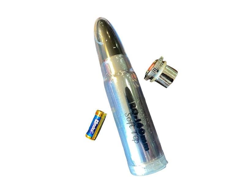 Rocks-off -  Unixex  RO-140mm Bullet SOFT TIP Black 7 speed waterproof