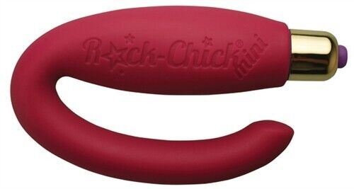Rocks-Off Vibrator Chick Mini 7-Speed G-Spot Toy Silicone Pink + EXTRA BATTERY