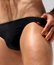 RUFSKIN! Briefs Reno Soft-knit Single Layer brief Premium Stretch Rayon Black