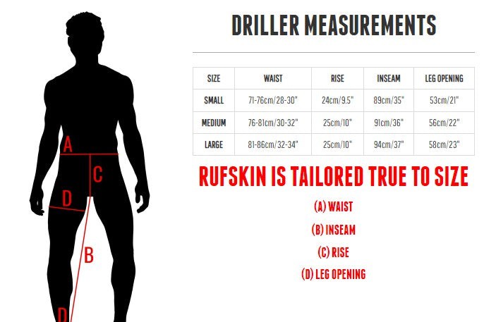 RUFSKIN Capsule Flare-Leg Pants DRILLER Limited Edition Tom of Finland