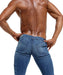 RUFSKIN Cotton Jeans BUTCH Slim-fit Straight-Leg Pants Denim Distressed BR7
