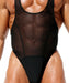 RUFSKIN DRAKO Thong Bodysuit See-through Stretch Tulle Power Mesh 21