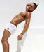 RUFSKIN KAVE Shorts Perforated Nylon 4Ways-Stretch Cover Swim-Short White 38