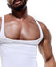 RUFSKIN Low-Chest Tank Top TRISTON Double-Sided Brushed knit White 83