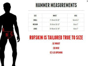 RUFSKIN Pouch HAMMER Backless Underwear Ferforated Stretch Mesh Black 65