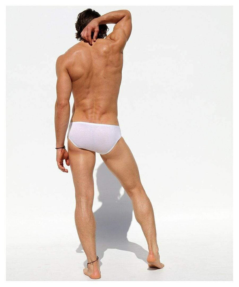 Rufskin RUFSKIN Briefs Nimbus Rayon Fabric Buttery Slips White 9