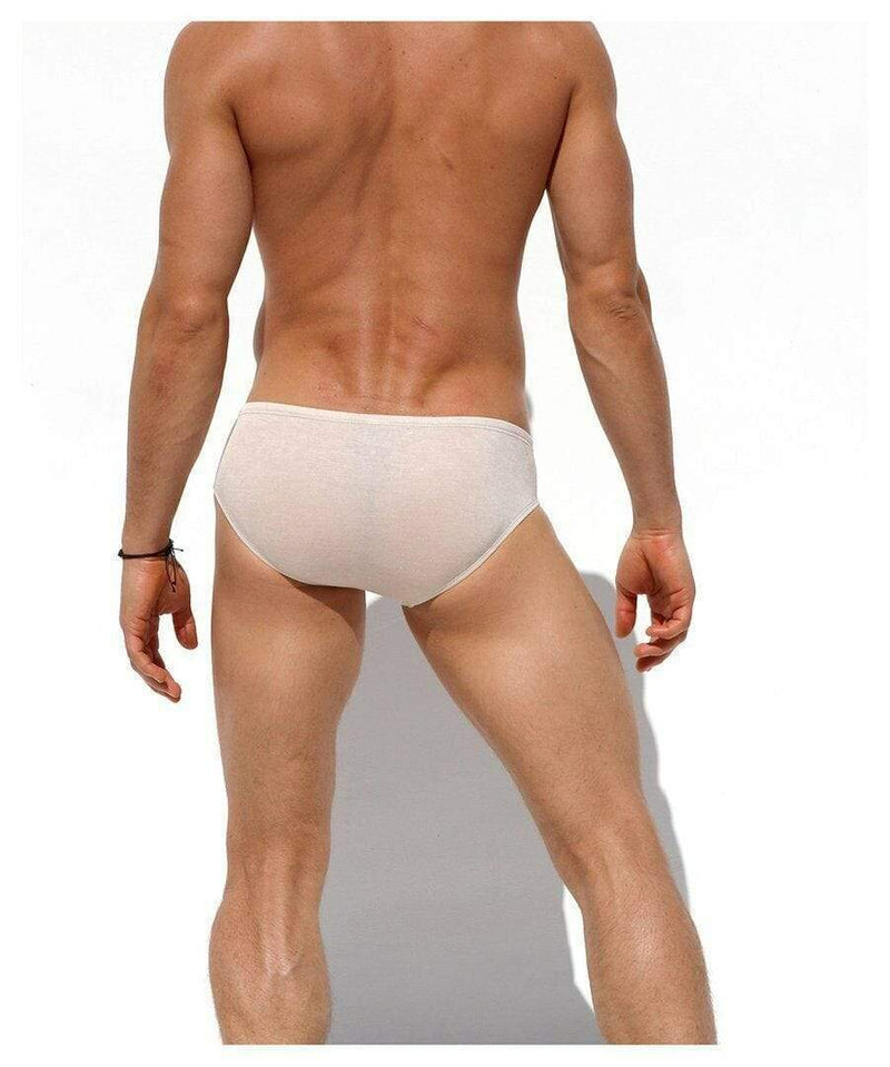 Rufskin Rufskin Briefs Nimbus Ultra Light-weight Buttery Rayon Stretchy Slip Nude 9