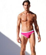 Rufskin Rufskin Jock-Brief Combo Vision Cotton/Spandex Backless Raspberry 8