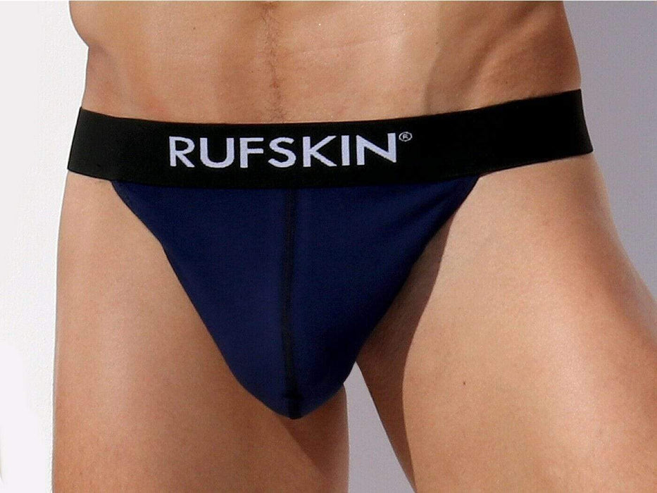 Rufskin Rufskin Thong Cage Cotton Tangas Para Hombres Navy Pouch  3