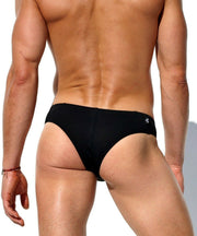 RUFSKIN's Cheeky Brief YURI 100% Bamboo Soft-Knit Briefs Black