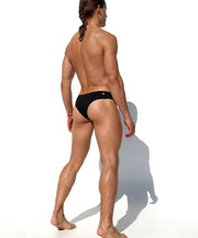 RUFSKIN's Cheeky Brief YURI 100% Bamboo Soft-Knit Briefs Black