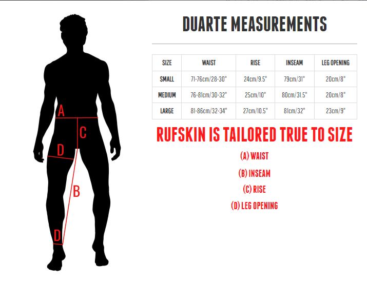 RUFSKIN's Signature Leggings Sport Inner Drawcord + Faux Fly Mesh Quads