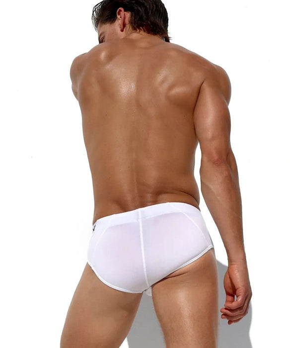 RUFSKIN Signature Briefs TIM Flat Front Double-Sided Body-Hugging Fit White 11