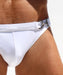 RUFSKIN Swimwear BOXOL Calkini Swim-Briefs Shiny Stretchy Nylon White 59