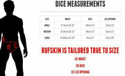 RUFSKIN! Swimwear DICE Jacquard Elastic Swim-Briefs Stretchy Nylon Whte 46