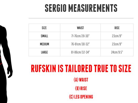 RUFSKIN Swimwear SERGIO Swim-Brief Original Calkini-Cut Stretch Pink 16
