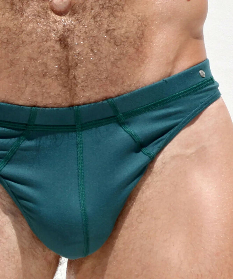 RUFSKIN Thong LUAN T-Back Stretchy Double-Sided Brushed Knit Thongs Peacock 70