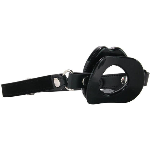 Sex And Mischief Silicone Lips Gag in Black