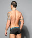 SexyMenUnderwear.com Andrew Christian Mesh Boxer VIBE Sports Undies Black 92124