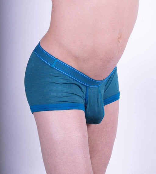 SexyMenUnderwear.com CockSox Boxer Snug Pouch Modal Boxers Trunk Blue General CX68PRO 6