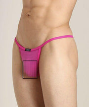 SexyMenUnderwear.com Gregg Homme String Showoff G-String Pink 121514 179d