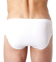 SexyMenUnderwear.com XL Gregg Homme SwimWear Ocean Swim-Boxer Quick Dry Swimsuit White 100335 219