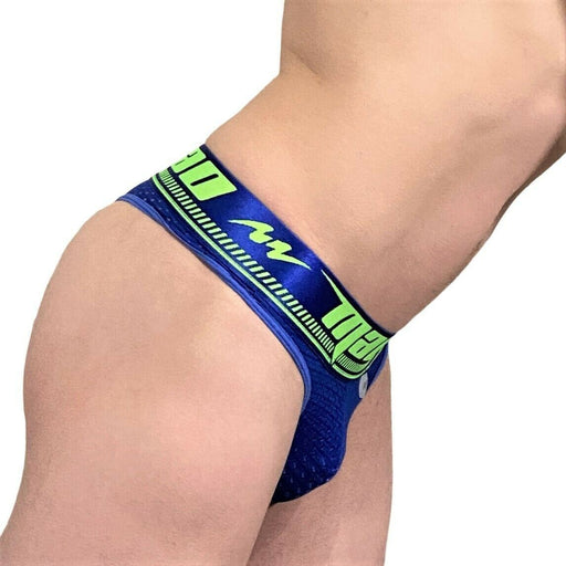 SexyMenUnderwear.com Mao USA Sports Mens tanning and swim thong breathable Mesh Royal 7525 9
