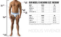 SexyMenUnderwear.com Modus Vivendi Brief Boost Leather-Look Slips Blue 13511 16