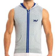 SexyMenUnderwear.com Modus Vivendi OTTER Tank Top Sleeveless Hoodie Cotton Sportswear Gray 11831 74