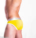 SexyMenUnderwear.com Private structure Brief Spectrum X Cotton Briefs Slips Yellow 3683 51