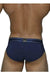 SexyMenUnderwear.com Private Structure Brief Sport Platinum Bamboo Underwear Midnight Navy 3748 56