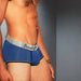 SexyMenUnderwear.com Private Structure Trunk Low-Rise Boxer Crayon Dark Blue 1881 70