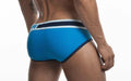 SexyMenUnderwear.com PUMP! Brief True Blue Slip Three Tone Sporty UnderPants Blue 12031 16