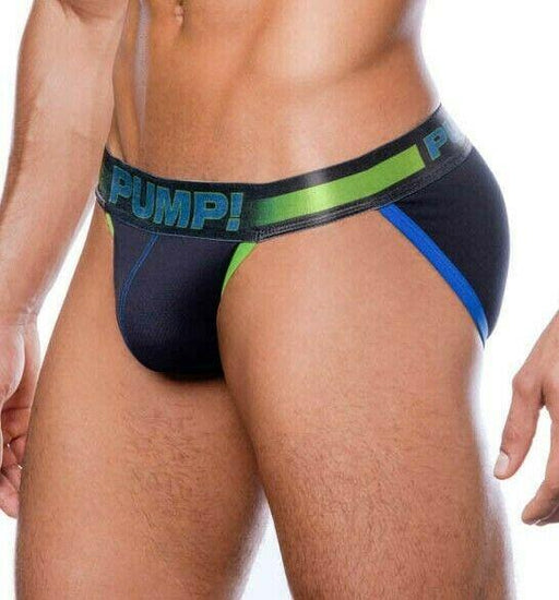 SexyMenUnderwear.com PUMP! Briefs PLAY 2020 New Soft Lycra Cotton Side-Cut Brief Green 12054 51