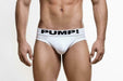 SexyMenUnderwear.com PUMP! Classic Briefs Full Mesh Body Cotton Calzoncillos White 12008 17
