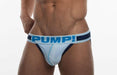 SexyMenUnderwear.com PUMP! Jock True Blue JockStrap Para Hombres MicroMesh Pouch 15027 46
