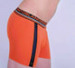 SexyMenUnderwear.com Punto Blanco Boxer Trunk Casual Cotton Underwear Orange 3313 2