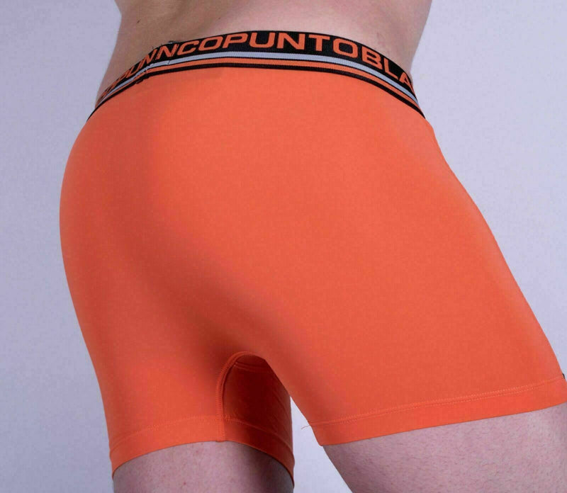SexyMenUnderwear.com Punto Blanco Boxer Trunk Casual Cotton Underwear Orange 3313 2