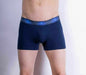SexyMenUnderwear.com Punto Blanco Boxer Trunk Classic Star Sky Organic Cotton Navy Blue 3431 5