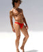 SexyMenUnderwear.com RUFSKIN JOHN Thong Soft-Knit Single Layer T-Back Premium Stretch Rayon Red 55
