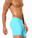 SexyMenUnderwear.com RUFSKIN Shorts 2-panel Cycle Shorts GAGE Innner Drawcord ID Pocket Sky Blue