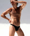 SexyMenUnderwear.com RUFSKIN Thong Nas Mens Tangas Lightweight T-Back Ultra Stretch Microfiber Black